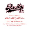画像6: 【お試し販売10％OFF〜6/25まで】お好きな文字でお作りします◆ベースボール文字オーダーフルカラー転写シート (6)