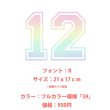 画像18: お好きな文字でお作ります◆背番号・お名前専用オーダーフルカラー転写シート (18)