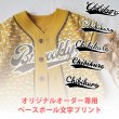 画像1: 【お試し販売10％OFF〜6/25まで】お好きな文字でお作りします◆ベースボール文字オーダーフルカラー転写シート (1)