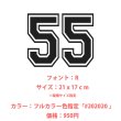 画像19: お好きな文字でお作ります◆背番号・お名前専用オーダーフルカラー転写シート (19)
