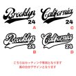 画像1: 【お試し販売10％OFF〜6/25まで】カッティング専用◆ベースボール文字ロゴシート (1)