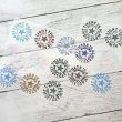 画像1: 【数量限定お試し販売・30％OFF・各デザイン1点まで】There is always light behind the clouds/雲の向こうは、いつも青空文字フルカラー転写シート◆5cm幅・6枚セット (1)