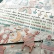 画像2:  【B品・コールド剥離】北欧風あにまる＆文字フルカラーシートセット　	15ｘ21.4ｃｍ (2)