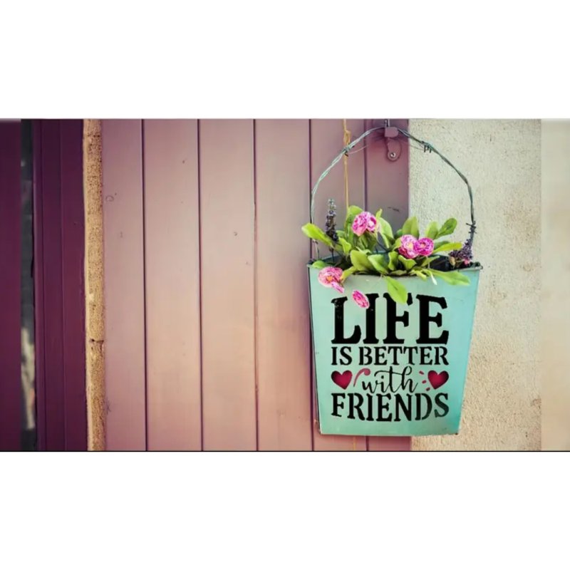 画像8: 【30％OFF】ステンシル【3】20x20cm (8)