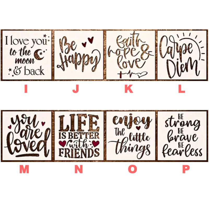 画像3: 【30％OFF】ステンシル【3】20x20cm (3)