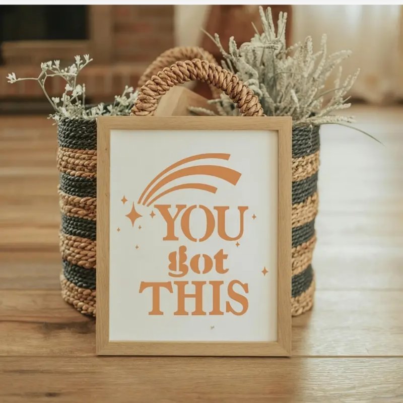 画像4: 【30％OFF】ステンシル【8】7.62ｘ7.62ｃｍ (4)