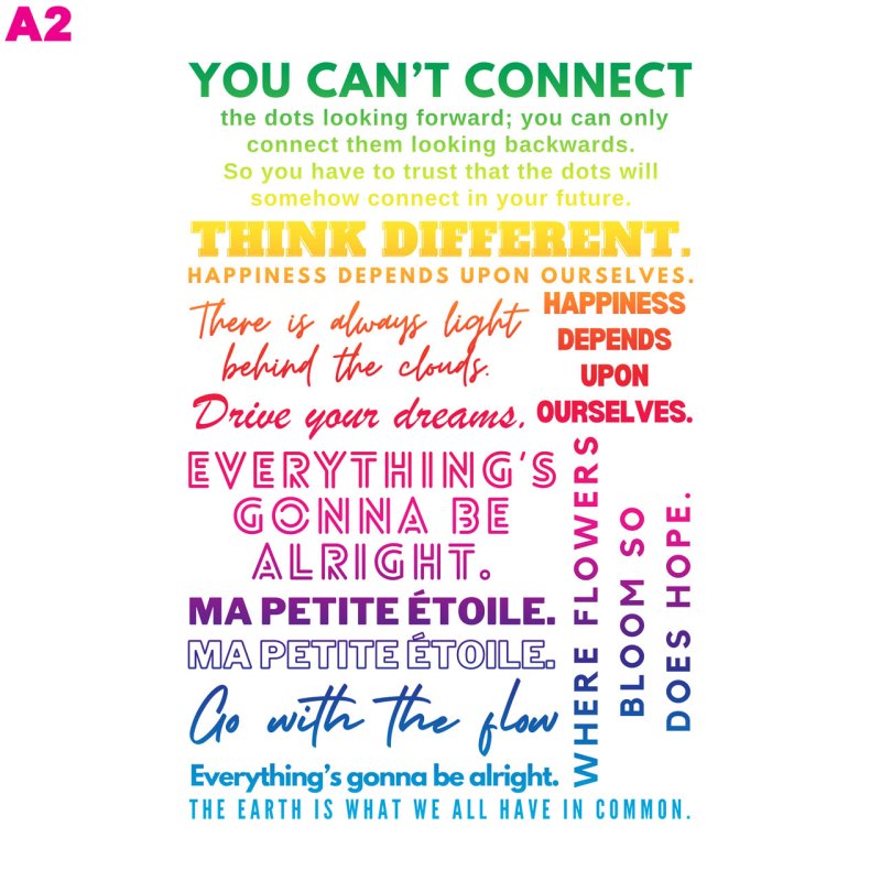 画像2: 送料無料◆お好きなカラーに変更可◆オリジナル文字ロゴフルカラーシート　20ｘ30ｃｍ【A】【全5カラー】 (2)