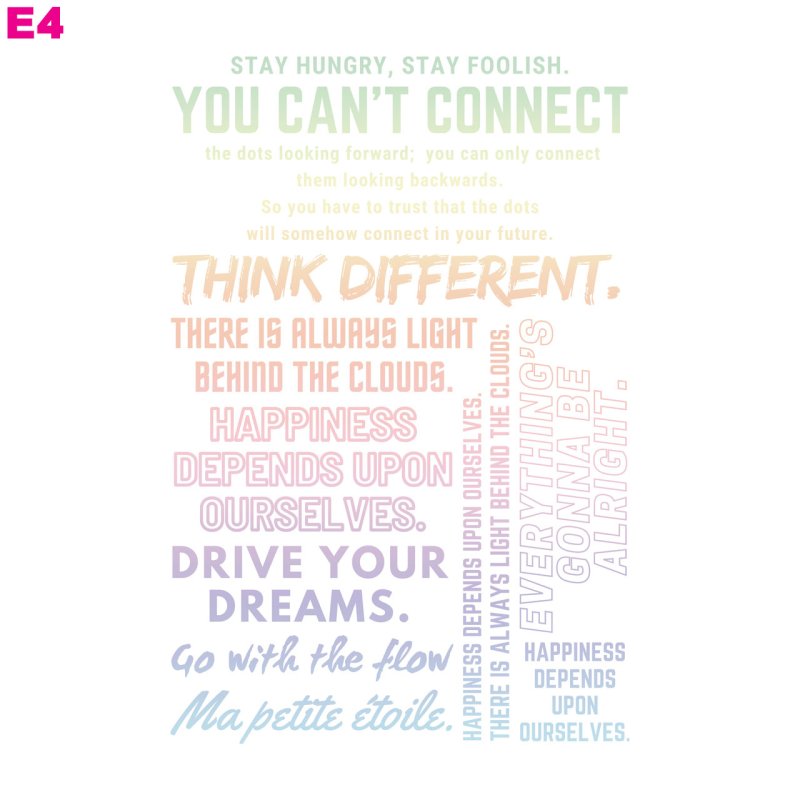 画像4: 送料無料◆お好きなカラーに変更可◆オリジナル文字ロゴフルカラーシート　20ｘ30ｃｍ【E】【全5カラー】 (4)