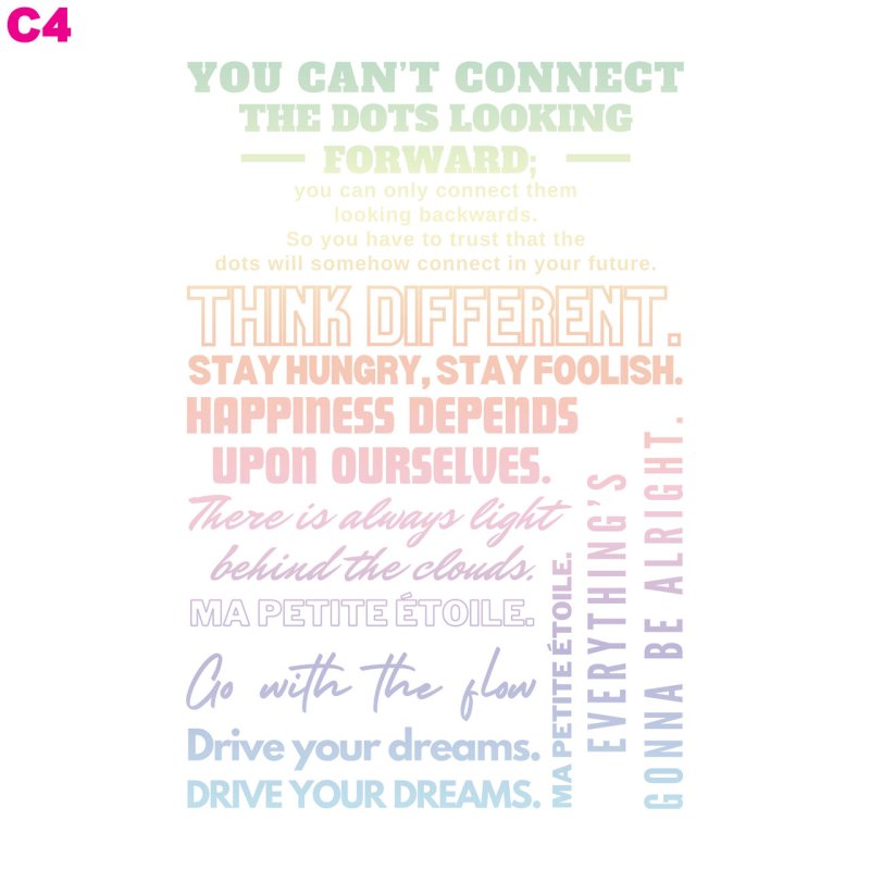 画像4: 送料無料◆お好きなカラーに変更可◆オリジナル文字ロゴフルカラーシート　20ｘ30ｃｍ【C】【全5カラー】 (4)