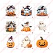 画像1: 【お試し販売10％OFF〜10/10）】プレゼント文字付◆ハロウィンフルカラーシート（全9種類） (1)