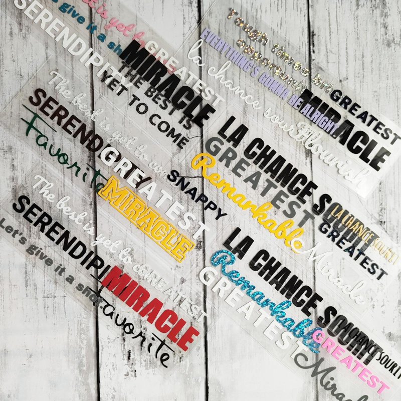 画像11: プレゼント付き◆はがし済◆詰め込み文字セット　20ｘ7ｃｍ◆お1人様5点まで (11)