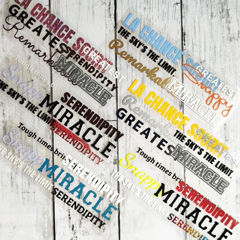 画像4: プレゼント付き◆はがし済◆詰め込み文字セット　20ｘ7ｃｍ◆お1人様5点まで (4)