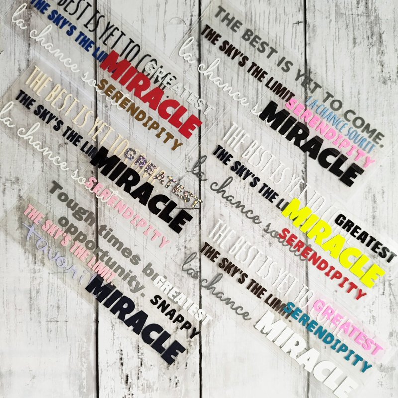 画像5: プレゼント付き◆はがし済◆詰め込み文字セット　20ｘ7ｃｍ◆お1人様5点まで (5)