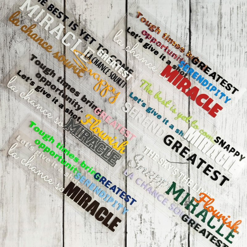 画像6: プレゼント付き◆はがし済◆詰め込み文字セット　20ｘ7ｃｍ◆お1人様5点まで (6)