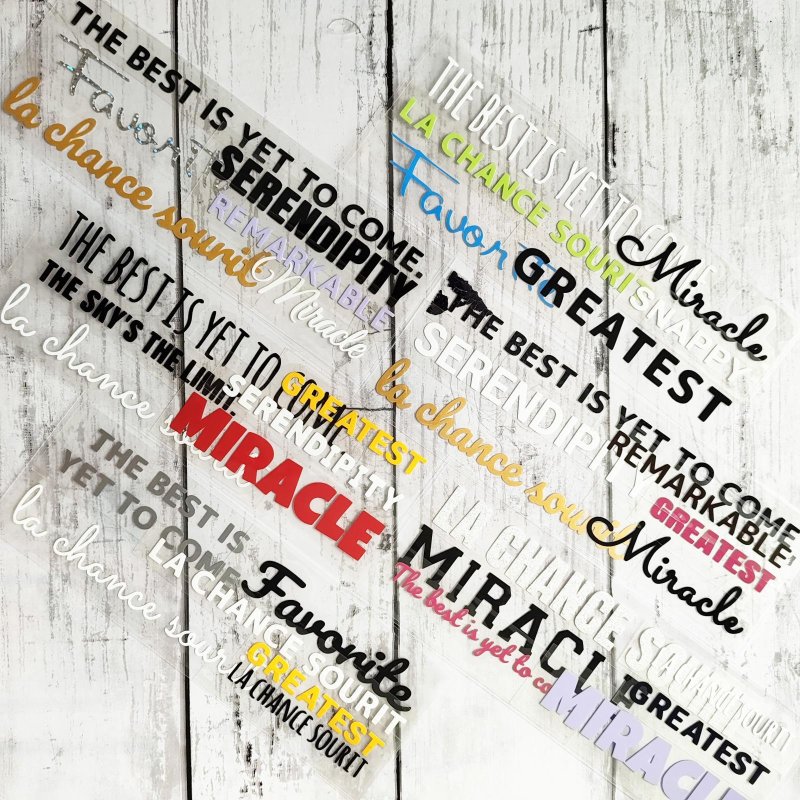 画像14: プレゼント付き◆はがし済◆詰め込み文字セット　20ｘ7ｃｍ◆お1人様5点まで (14)