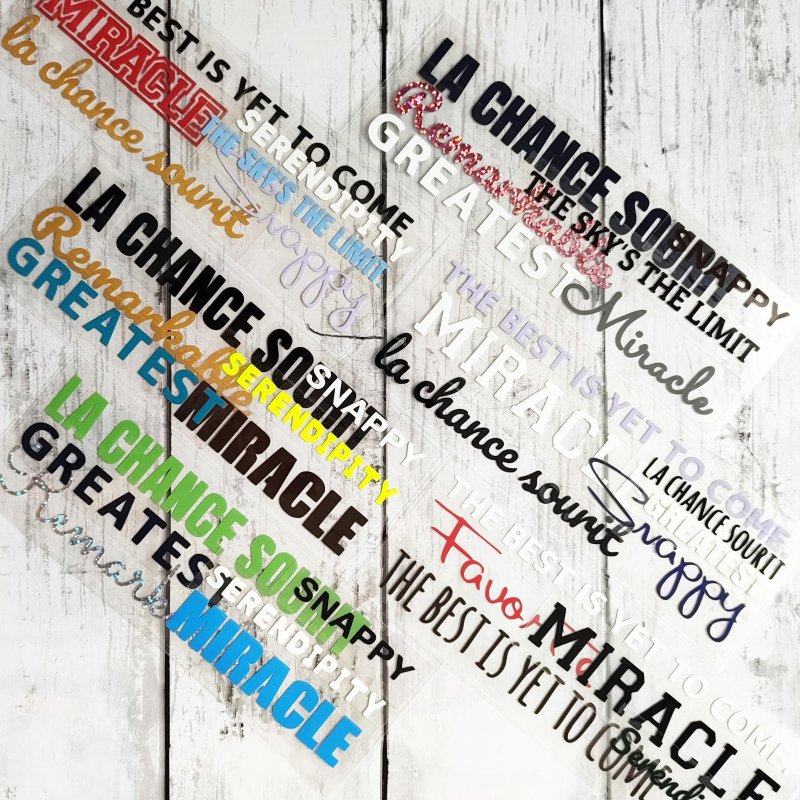 画像9: プレゼント付き◆はがし済◆詰め込み文字セット　20ｘ7ｃｍ◆お1人様5点まで (9)