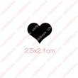 画像2: 【60％OFF】ハートフルカラー転写シート◆2.5ｃｍ幅◆ゴールド (2)