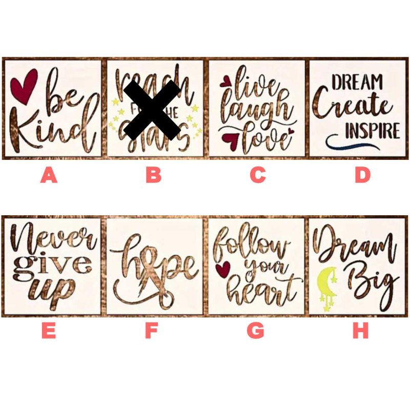 画像2: 【在庫処分50％OFF】ステンシル【3】20x20cm (2)