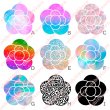 画像1: 新作お試し販売10％OFF〜5/31まで◆文字入れ可能・カラー変更可◆カメリア【A】フルカラーシート (1)