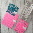 画像3: 【50%OFF】Because of your smile, you make life more beautiful. 「笑顔のおかげで、あなたの人生はより美しくなる」はがし済カッティングアイロンシート【B】 (3)