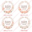 画像1: 新作お試し販売10％OFF〜8/17まで【名入れ・文字変更OK】誕生月フラワー・花 フルカラー転写アイロンシート/全12ヶ月/ Bloom Softly (1)
