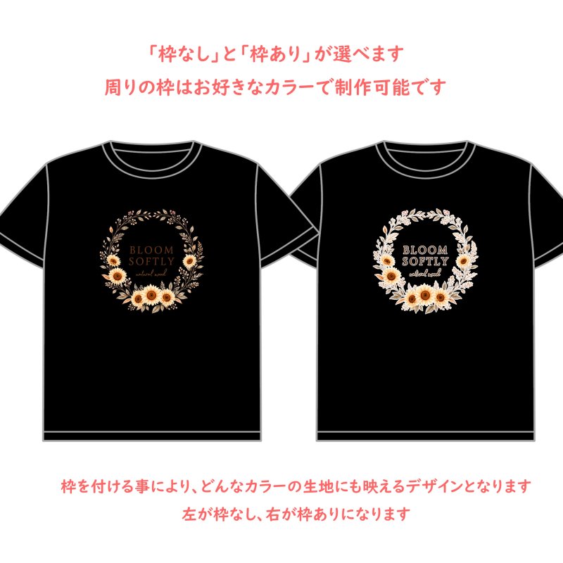 画像4: 新作お試し販売10％OFF〜8/17まで【名入れ・文字変更OK】誕生月フラワー・花 フルカラー転写アイロンシート/全12ヶ月/ Bloom Softly (4)