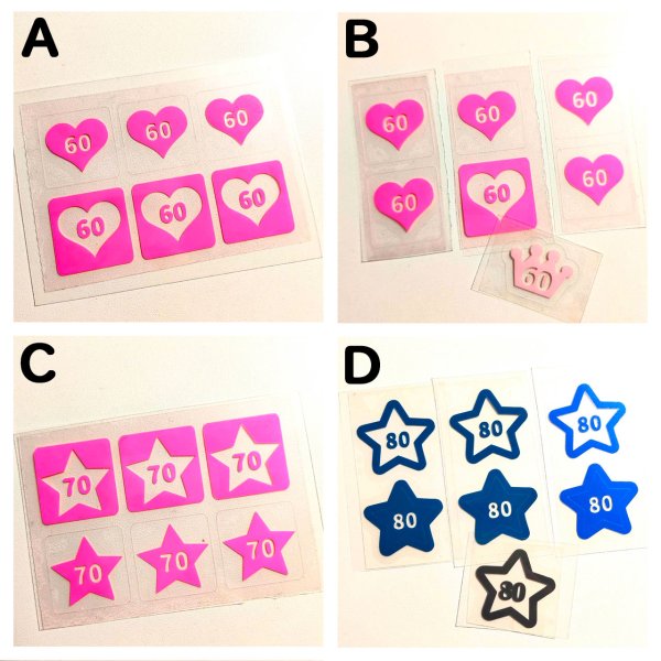 画像2: 【30円SALE】◆はがし済◆サイズタグ詰め合わせ◆在庫整理 (2)