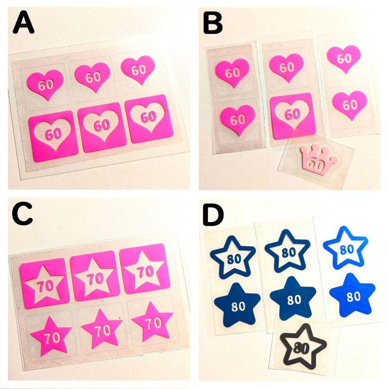 画像2: 【30円SALE】◆はがし済◆サイズタグ詰め合わせ◆在庫整理 (2)