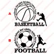 画像1: サイズが選べる★スポーツデザイン オリジナルステンシル｜Tシャツ・バッグ・応援グッズに (1)