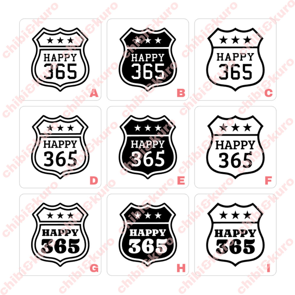 【10％OFF〜4/30まで】【文字変更可能】ＨAPPY365タグシート