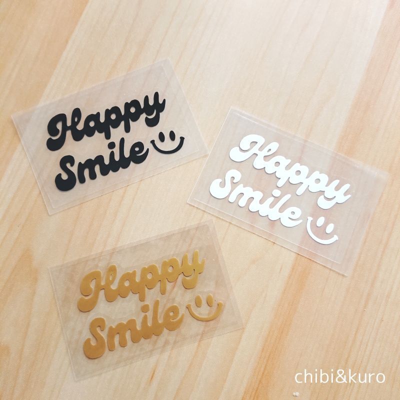 【40⇒60％OFF】はがし済★HAPPYSMILE/4ｘ7ｃｍ