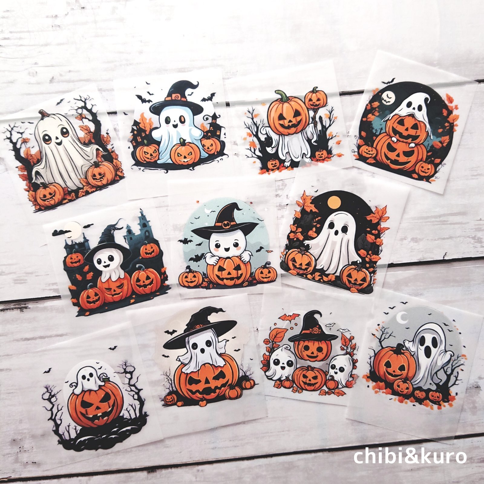 【在庫整理80％OFF】ハロウィンフルカラーシート