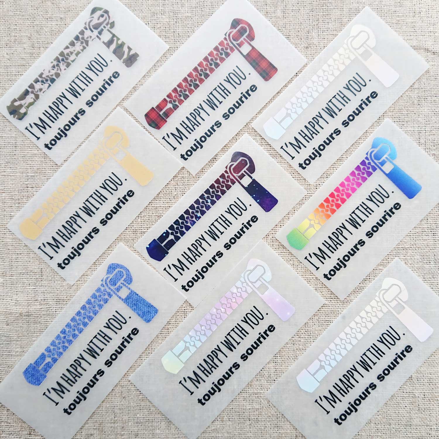◆60%OFF◆ジッパーお試し福袋セット【3枚set】