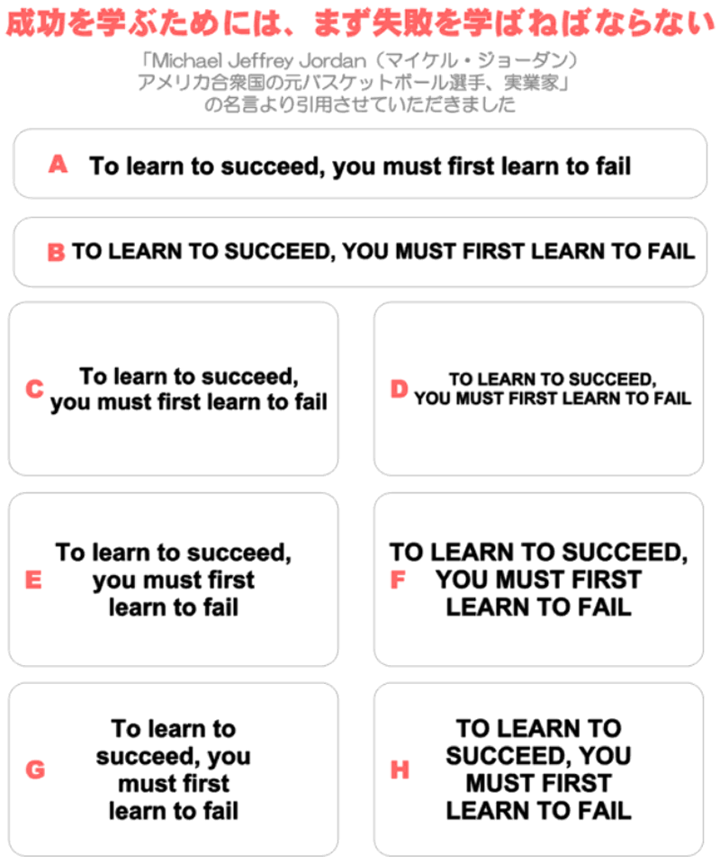 サイズ 文字が選べることわざアイロンシート 成功を学ぶためには まず失敗を学ばねばならない To Learn To Succeed You Must First Learn To Fail