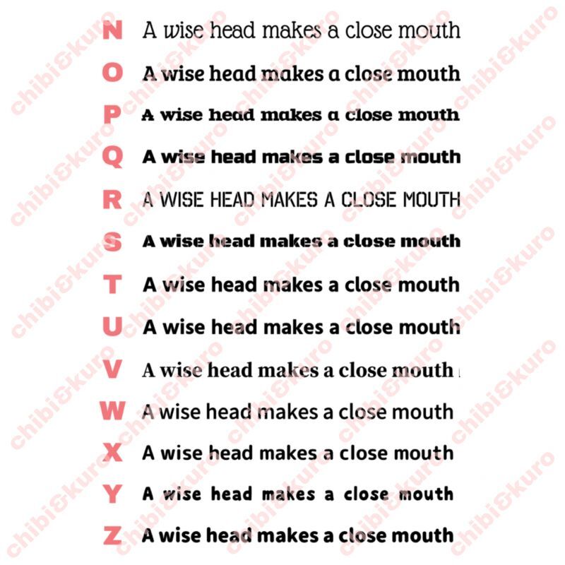 サイズ 文字が選べることわざステンシルシート 能ある鷹は爪を隠す A Wise Head Makes A Close Mouth