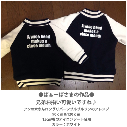 サイズ 文字が選べることわざアイロンシート 失敗は成功のもと Failure Teaches Success